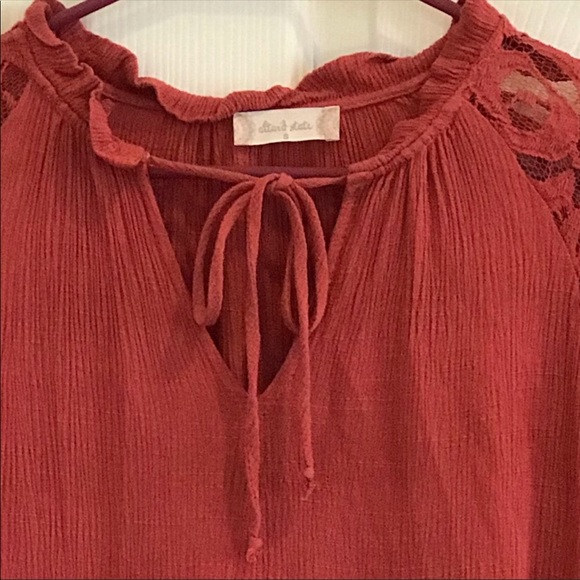 ALTAR’D STATE Peasant/boho tiered lace top - Picture 5 of 10